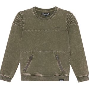 4PRESIDENT Sweater jongens - Grey - Maat 74 - Jongens trui