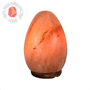 Orakl® - Luxe Dimbare Himalaya Zoutlamp Eglo – 3-4 KG – Met Dimmer – 100% Himalayazout - Zoutlamp Himalayazout – Zoutlamp Nachtlampje – Zoutlampen - Zoutsteen