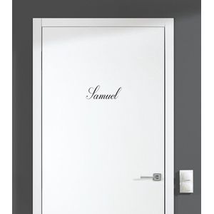 Deursticker Met Naam - Samuel