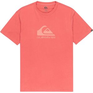 Quiksilver - Evo Comp Logo - T-shirt - Oranje - Korte Mouwen