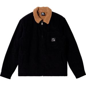 Quiksilver - Dna Sherpa Harrington Jas - Zwart - Jongens 8-16