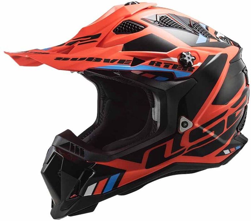 LS2 - MX700 Subverter Stomp - Integraalhelm - Fluo Oranje Zwart
