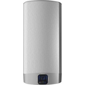 Ariston Velis Evo Smart boiler ECO 80 liter Wifi. Nederlandse stekker Zilver kleur+ inlaatcombinatie. 27.5 × 50.6 × 106.6 cm