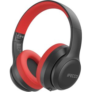 Draadloze Ruisonderdrukkende Hoofdtelefoon met Microfoon en Opvouwbaar Design