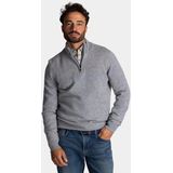 NZA - Lichtblauwe wollen half zip trui