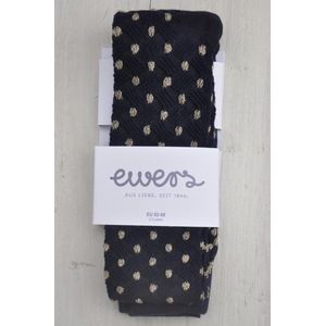 Ewers- Girls Maillot glitter structuur- navy