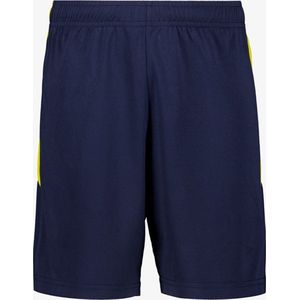 Dutchy kinder voetbalshort blauw geel - Maat 128