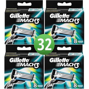 Gillette Mach3 - 32 stuks - Scheermesjes