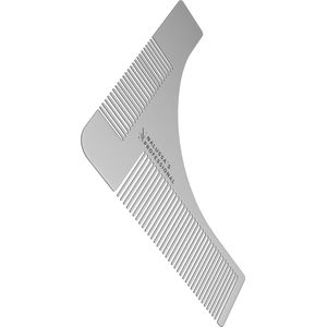 Nalussa - Professionele Baardkam - Metalen Baardshaper - Kapperskam - Voor Baardverzorging