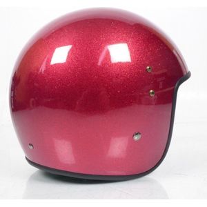 jet up helm voor mannen / vrouwen tot maat xxl smart glitter rood / 62-63cm nieuw