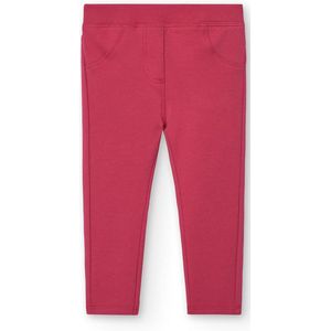 Boboli Stretch Fleece Broek Rood 12 Months Meisjes