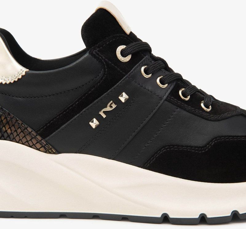 NeroGiardini - I514065D-100 - Sneakers - Zwart - Dames