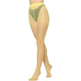 Merry Style Dames Panty - 15 DEN - Medium gloss - Polyamide - MS-FI-C5100-SAVA - Geel - S