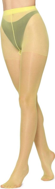 Merry Style Dames Panty - 15 DEN - Medium gloss - Polyamide - MS-FI-C5100-SAVA - Geel - S
