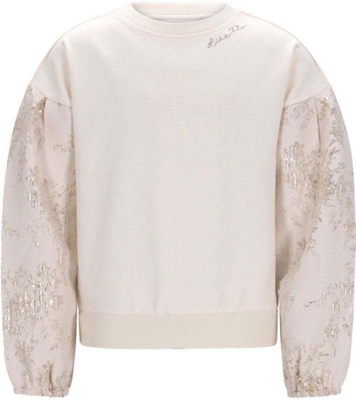 Like Flo meisjes sweater - Ecru
