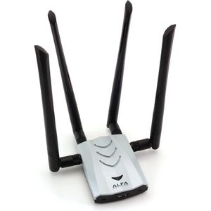 USB Adapter 4-antennes 1900Mbps voor Windows