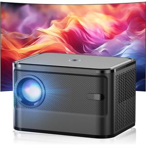DailySupplies® Mini Beamer - Film Projector met Bluetooth - Draagbare Beamer - 4K Kwaliteit - Zwart