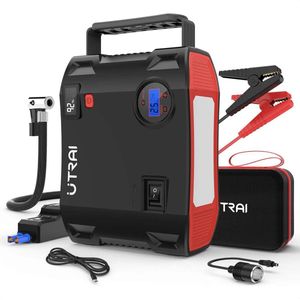 Utrai Jstar 5 - Jumpstarter - 24.000 mAh - 2000 A - Inclusief Bandenpomp en Startkabels