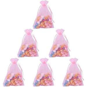 cadeauzakjes ,100 stuks 10x15 cm roze