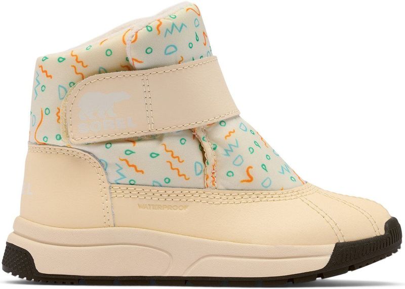 Sorel Children's Whitney III Strap Middelhoge WP-laarzen, Waterdicht, Nylon, 200 g isolatie, Gemakkelijk te sluiten klittenbandsluiting - Youth Unisex Little