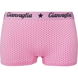 Meisjes boxershorts Gianvaglia 3 pack stippel roze 110/122
