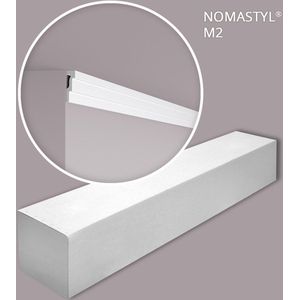 NMC M2-box-10 NOMASTYL Noel Marquet 1 doos 10 stukken Kroonlijst modern design wit | 20 m
