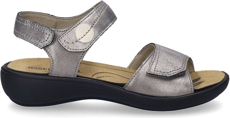 Josef Seibel - Ibiza 79 - Sandalen - Platin-Kombi - Kalfsleer