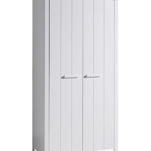 Vipack Kinderkamer Erik met nachtkast en 2-deurs kast - 90 x 200 cm - wit