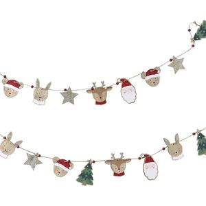 Vertbaudet Houten slinger Vrienden van de Kerstman