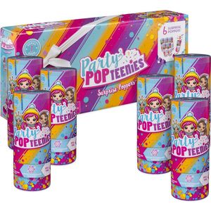 Party PopTeenies 6 Pack Party Poppers