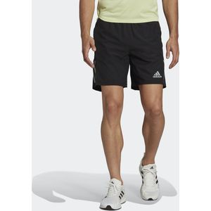 adidas Performance Own the Run Shorts - Heren - Zwart- S - 13cm