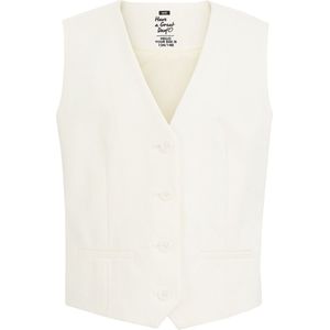 WE Fashion Meisjes regular fit gilet met stretch