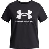 Under Armour - Functioneel Shirt - Zwart/Wit - Kwartmouw