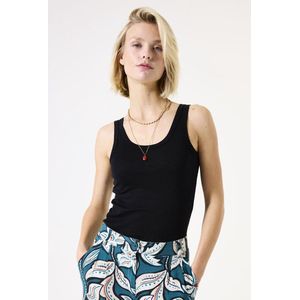 Garcia - G50221 - Spaghetti Top - Zwart - Mouwloos