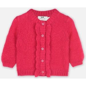 Baby vest Liana maat 12 mnd fuchsia
