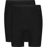 Basics long shorts zwart 2 pack voor Dames | Maat XXL