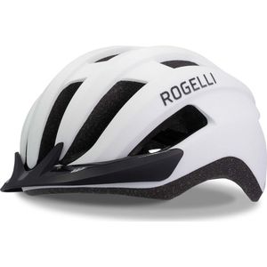 Rogelli Ferox II Fietshelm - Sporthelm - Helm Volwassenen - Wit - Maat S/M - 54-58 cm