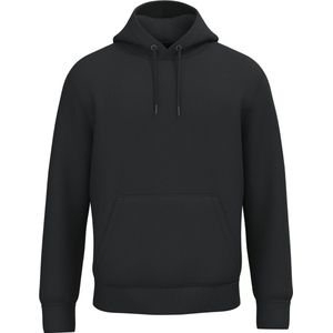 Native Spirit Ecologische uniseks sweater met capuchon NS444 - Black - S