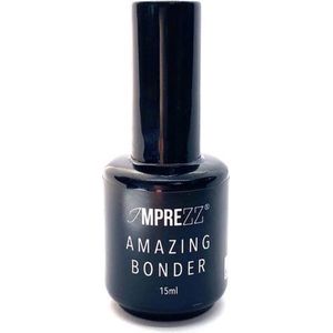 IMPREZZ Amazing Bonder | Voor perfecte hechting tussen de nagelplaat en jouw kunstnagelproduct | 15ml | De perfecte veilige hechting tussen de natuurlijke nagel en ieder kunstnagelproduct