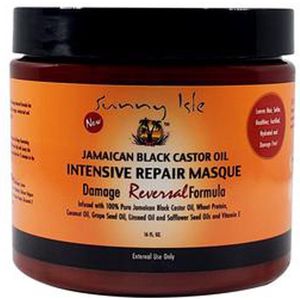 Sunny Isle - Jamaicaanse Zwarte Ricinusolie - Intensief Reparatiemasker - 16 oz