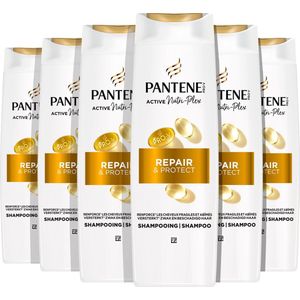 Pantene Pro-V Active Nutri-Plex Repair & Protect Shampoo - voor droog, beschadigd haar - Voordeelverpakking 6 x 400ml