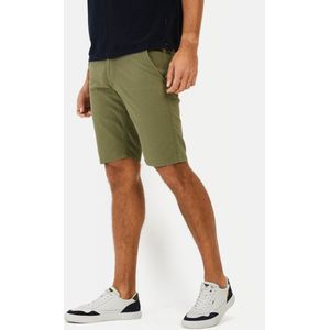 camel active Chinoshort - Donker Groen - Katoen met Stretch