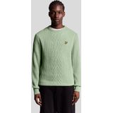 Lyle & Scott, Heren, Truien, Groen, Maat: S