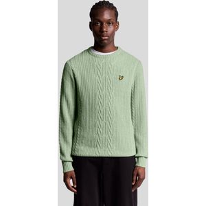 Lyle & Scott, Heren, Truien, Groen, Maat: S
