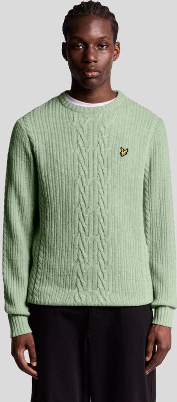Lyle & Scott, Heren, Truien, Groen, Maat: S