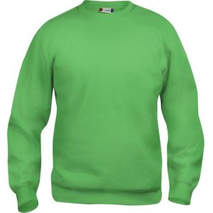 Clique Basic Roundneck Sweater Appel-groen maat L