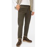 camel active - Slim Fit Chino - Donkerbruin - Chino broeken