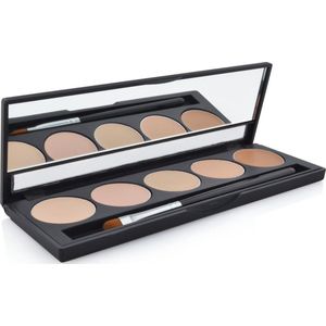 BB JO Concealer Palette Light - Elk seizoen de juiste kleur dankzij het vijfdelig palette, fullcover - BB JO Cosmetics