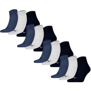 Puma - Sokken - Unisex - Effen - 12-pack