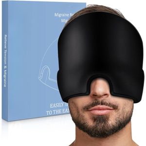 Migraine Muts - Migraine Masker - Hoofdpijn Masker - Migraine Cap - Verlicht Migraine